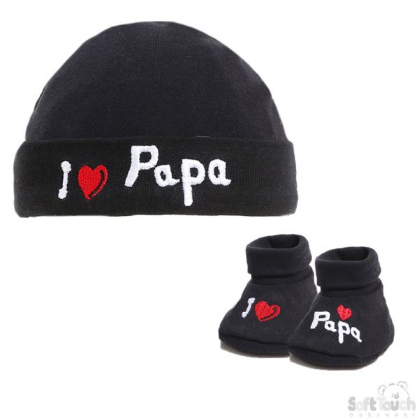 HB30 2-dlg Giftsetje "I ♥ Papa/Mama". - Afbeelding 3