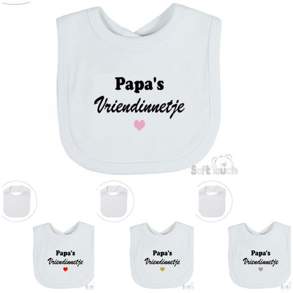 P4620 Witte slabber "Papa's vriendinnetje"