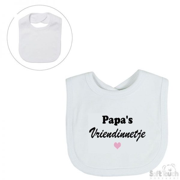 P4620 Witte slabber "Papa's vriendinnetje" - Afbeelding 4