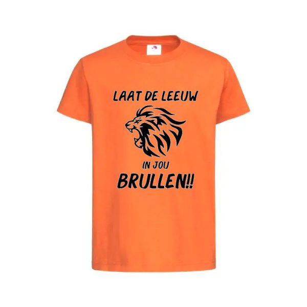T-shirt met leuke EK tekst/print - Afbeelding 3